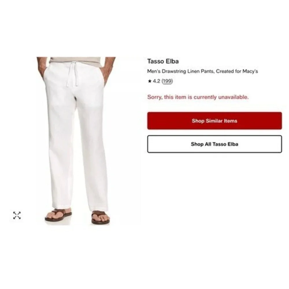 Tasso Elba new without